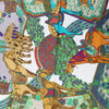 Hermès Carré 90 "Art des Steppes" Silk handkerchief in Blue Secondhand