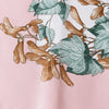Hermès Carré 90 "AU COEUR DES BOIS" Silk handkerchief in Pink Secondhand