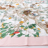 Hermès Carré 90 "AU COEUR DES BOIS" Silk handkerchief in Pink Secondhand