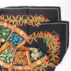 Hermès Carré 90 "AUX PAYS DES EPICES" Silk handkerchief in Black Secondhand