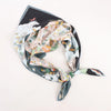 Hermès Carré 90 "Academia Ipica" Silk handkerchief in Gray Secondhand