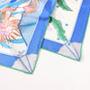Hermès Carré 90 "BAGAGE A MAIN" Silk handkerchief in Blue Secondhand
