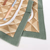 Hermès Carré 90 "BEAUTE COMPOSEE" Silk handkerchief in Green Secondhand