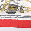 Hermès Carré 90 "BRIDES de GALA" 100% Silk Scarf in Red Secondhand