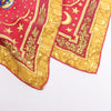 Hermès Carré 90 "CARPE DIEM" 100% Silk Scarf in Red Secondhand