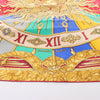Hermès Carré 90 "CARPE DIEM" 100% Silk Scarf in Red Secondhand