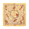 Hermès Carré 90 "CASSE NOISETTE" Silk handkerchief in Yellow Secondhand