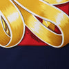 Hermès Carré 90 "CHEVAUX DE TRAIT" Silk handkerchief in Navy Blue Secondhand