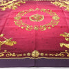 Hermès Carré 90 "COSMOS" Silk handkerchief in Purple Secondhand