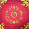 Hermès Carré 90 "COSMOS" Silk handkerchief in Purple Secondhand