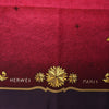 Hermès Carré 90 "COSMOS" Silk handkerchief in Purple Secondhand