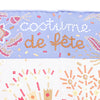 Hermès Carré 90 "Costume de Fete" 100% Silk Scarf in Purple Secondhand