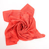 Hermès Carré 90 "ETVDE POVR VNE PARVRE DE GALA" Silk handkerchief in Red Secondhand