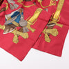 Hermès Carré 90 "GRAND UNIFORME" 100% Silk Scarf in Burgundy Secondhand
