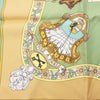 Hermès Carré 90 "IN SALZBURG" Silk handkerchief in Green Secondhand