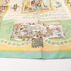 Hermès Carré 90 "IN SALZBURG" Silk handkerchief in Green Secondhand