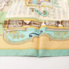 Hermès Carré 90 "IN SALZBURG" Silk handkerchief in Green Secondhand