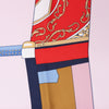 Hermès Carré 90 "LA BERLINE BAYADERE" Silk handkerchief in Pink Secondhand