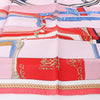 Hermès Carré 90 "LA BERLINE BAYADERE" 100% Silk Scarf in Pink Secondhand