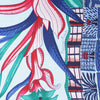 Hermès Carré 90 "LA MARCHE Du ZAMBEZE" Silk handkerchief in Blue Secondhand