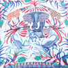 Hermès Carré 90 "LA MARCHE Du ZAMBEZE" Silk handkerchief in Blue Secondhand