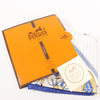 Hermès Carré 90 "LES BECANES" Silk handkerchief in Blue x White Secondhand