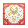 Hermès Carré 90 "LES CAVALIERS D'OR" 100% Silk Scarf in Red Secondhand