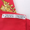Hermès Carré 90 "LES CAVALIERS D'OR" 100% Silk Scarf in Red Secondhand