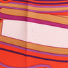 Hermès Carré 90 "LES ROUES DE PHAETON" Silk handkerchief in Orange Secondhand