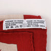 Hermès Carré 90 "LUJO CRIOLLO" Cashmere & Silk handkerchief in Red Secondhand