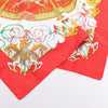 Hermès Carré 90 "LUNAPARK" 100% Silk Scarf in Red Secondhand
