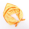 Hermès Carré 90 "L'ART D'ECRIRE" Silk handkerchief in Yellow Secondhand
