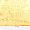 Hermès Carré 90 "L'ART D'ECRIRE" Silk handkerchief in Yellow Secondhand
