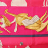 Hermès Carré 90 "La Dance ballet" Silk handkerchief in Pink Secondhand