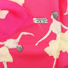 Hermès Carré 90 "La Dance ballet" Silk handkerchief in Pink Secondhand