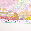 Hermès Carré 90 "Le Premier Chant" Silk handkerchief in Pink Secondhand