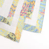 Hermès Carré 90 "MARBLE EX-LIBRIS" Cashmere & Silk handkerchief in Multicolor Secondhand