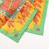 Hermès Carré 90 "MUSIQUE DES DIEUX" Silk handkerchief in Orange x Green Secondhand