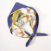 Hermès Carré 90 "Memoire d'Hermes" Silk handkerchief in Navy Blue Secondhand