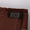 Hermès Carré 90 "Monsieur et Madame" Silk handkerchief in Brown Secondhand