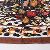 Hermès Carré 90 "Monsieur et Madame" Silk handkerchief in Brown Secondhand