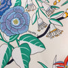 Hermès Carré 90 "PLANIFLEURS" Silk handkerchief in Ecru Secondhand