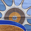 Hermès Carré 90 "Projet De Voiture" Silk handkerchief in Blue Secondhand