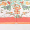 Hermès Carré 90 "Pythagore" Silk handkerchief in Orange Secondhand