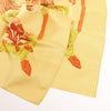 Hermès Carré 90 "REGINA" Silk handkerchief in Yellow Secondhand