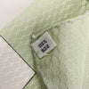 Hermès Carré 90 "ROMANTIQUE" Silk handkerchief in Green Secondhand