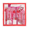 Hermès Carré 90 "SELLE DE DIGNITAIRE" Silk handkerchief in Pink Secondhand