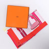 Secondhand Hermès Carré 90 "SELLE DE DIGNITAIRE" Silk handkerchief in Pink