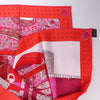 Hermès Carré 90 "SELLE DE DIGNITAIRE" Silk handkerchief in Pink Secondhand
