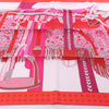 Secondhand Hermès Carré 90 "SELLE DE DIGNITAIRE" Silk handkerchief in Pink